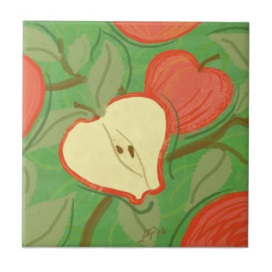 Carreau Tuile de fruit : Apple