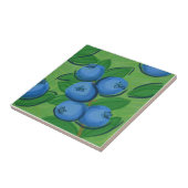 Carreau Tuile de fruit : Myrtilles (Côté)