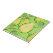 Carreau Tuile de fruit : Poire (Côté)