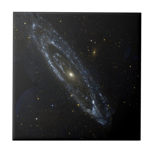 Carreau Tuile de galaxie d'Andromeda (Devant)