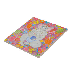 Carreau Tuile de Ganesh