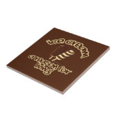 Carreau Tuile de glace crème (Côté)