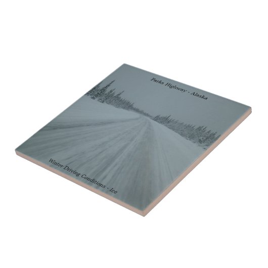 Carreau Tuile de glace de route de parcs (Côté)