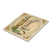 Carreau Tuile de golf Old Golf Clubs (Côté)