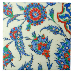 Carreau tuile de iznik