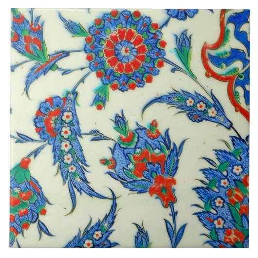 Carreau tuile de iznik (Devant)