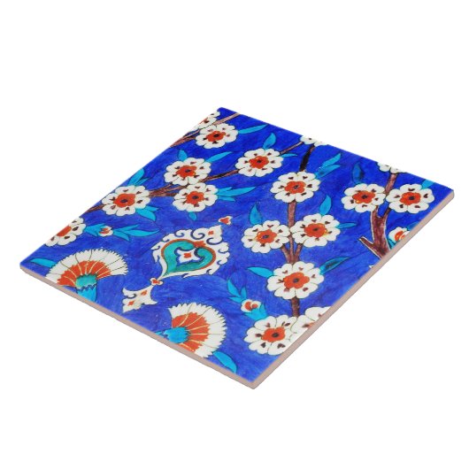 Carreau tuile de iznik (Côté)