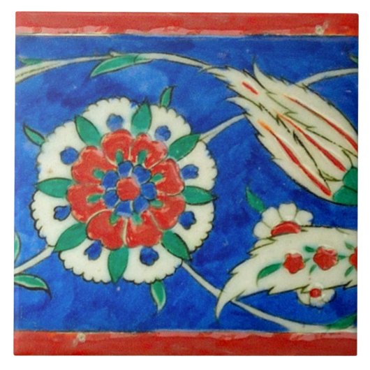 Carreau tuile de iznik (Devant)