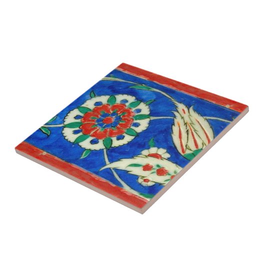 Carreau tuile de iznik (Côté)