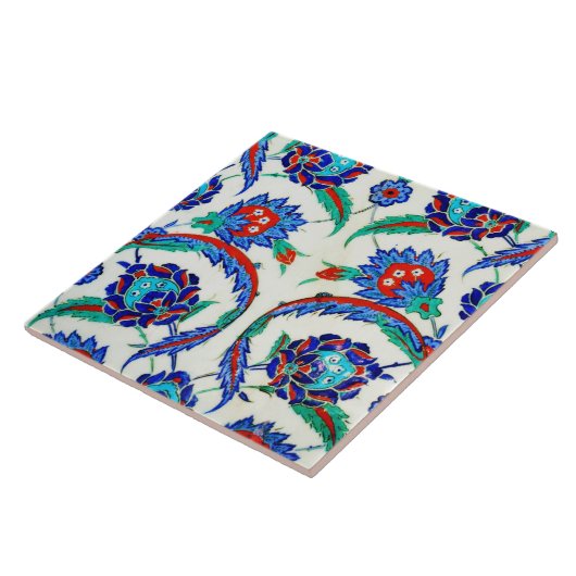 Carreau tuile de iznik (Côté)