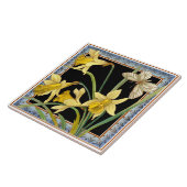 Carreau Tuile de jonquille de jonquille victorienne Maw & (Côté)