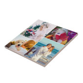 Carreau Tuile de la maison 4 photos arrondies (Côté)