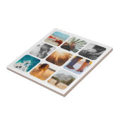 Carreau Tuile de la maison 9 Modèle photo grille arrondi c (Côté)