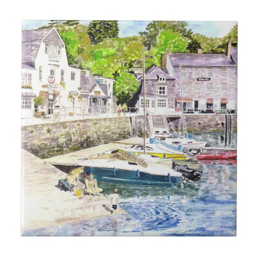 Carreau "Tuile de la vie d'un chien" (Devant)