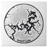 Carreau Tuile de lac beaver (Devant)