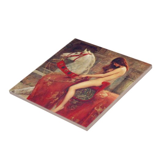 Carreau Tuile de Lady Godiva (Côté)