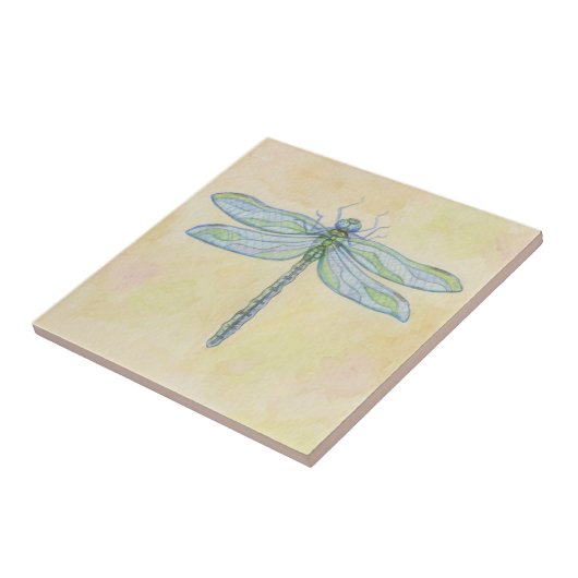 Carreau Tuile de libellule (Côté)