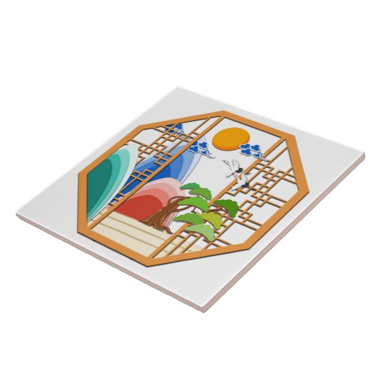 Carreau Tuile de longévité (Côté)