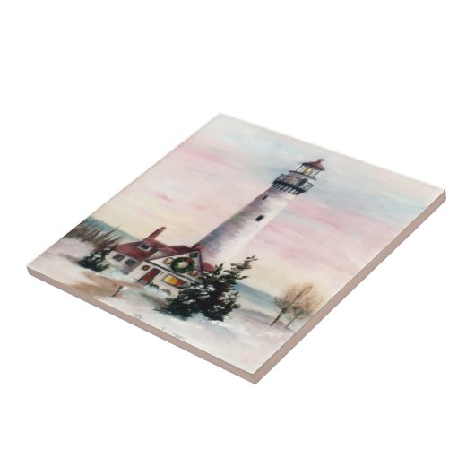 Carreau Tuile de lumière de Noël (Côté)