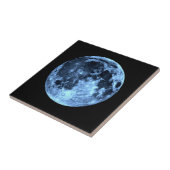 Carreau Tuile de lune bleue (Côté)