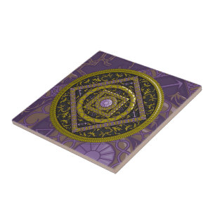Carreau Tuile de Mandala