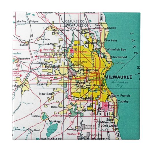 Carreau Tuile de Milwaukee (Devant)