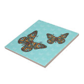 Carreau Tuile de monarque ukrainienne (Côté)