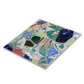 Carreau Tuile de mosaïques de Guell de parc (Côté)