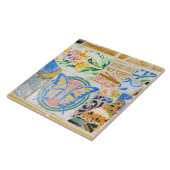 Carreau Tuile de mosaïques de Guell de parc (Côté)