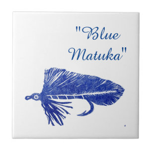 Carreau Tuile de mouche de truite de flamme "de Matuka