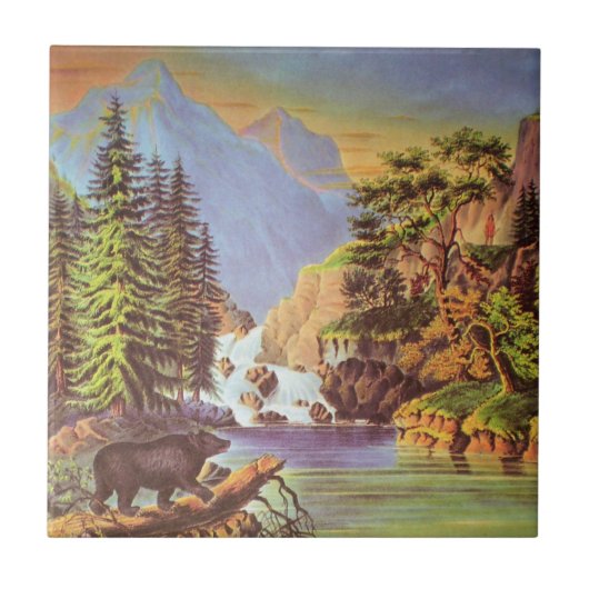 Carreau Tuile de Mountain Pass (Devant)