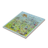 Carreau Tuile de pays de colline du Texas (Côté)