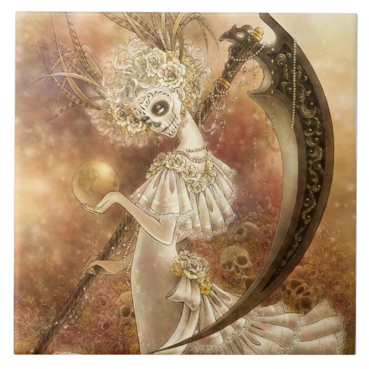 Carreau Tuile de Père Noël Muerte (Devant)