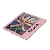 Carreau Tuile de photo de Namaste (Côté)