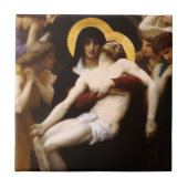 Carreau Tuile de Pieta de Bouguereau (Devant)