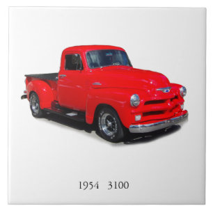 Carreau Tuile de ramassage rouge 3100 1954