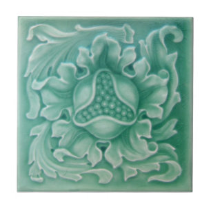 Carreau Tuile de reproduction d'antiquité du