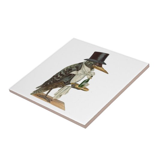 Carreau Tuile de serveur de corneille (Côté)