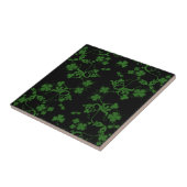Carreau Tuile de shamrocks et de remous (Côté)