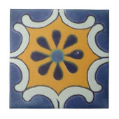 Carreau Tuile de style Talavera mexicain (Devant)