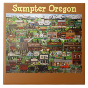 Carreau Tuile de Sumpter Oregon 1