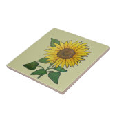 Carreau Tuile de tournesol (Côté)