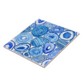 Carreau Tuile de tranches d'agneau bleu (Côté)