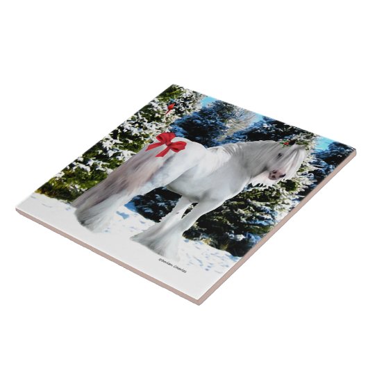 Carreau Tuile de vacances de "Noel" (Côté)