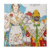 Carreau Tuile de Valence (Devant)