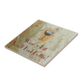 Carreau Tuile de vin Cool ! (Côté)