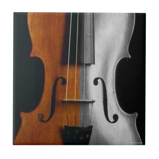 Carreau Tuile de violon (Devant)