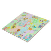 Carreau tuile de zone enfants (Côté)