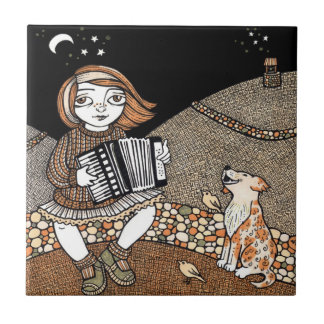 Carreau Tuile décorative d'Annies Accordian