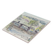 Carreau Tuile décorative de contemplation (Côté)